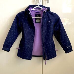 Girls Lined Fall Jacket Size 6
